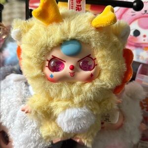 Baby Three Cute Plush Vinyl Animal Keychains Dragon Blind Box - special eyes!